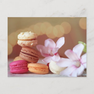 Macarons Postkarte