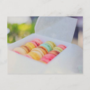 Macarons Postkarte