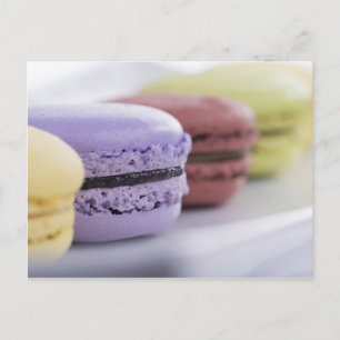 Macarons Postkarte