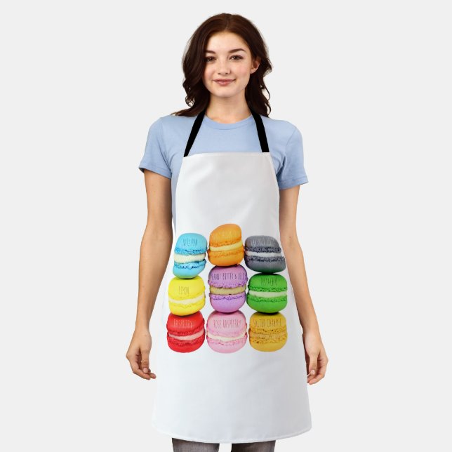 Macarons Schürze (Getragen)