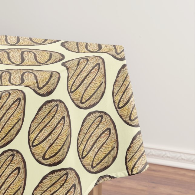 Macaroon Coconut Cookie Jüdische Bäckerei Passover Tischdecke (Beispiel)