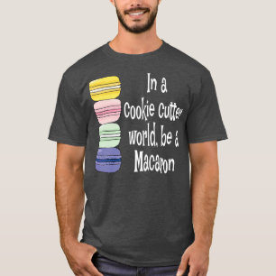 Macaroon French Macaron Funny Macaron Cookie Gesch T-Shirt