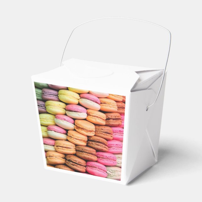 Macaroons Geschenkschachtel (Vorderseite)