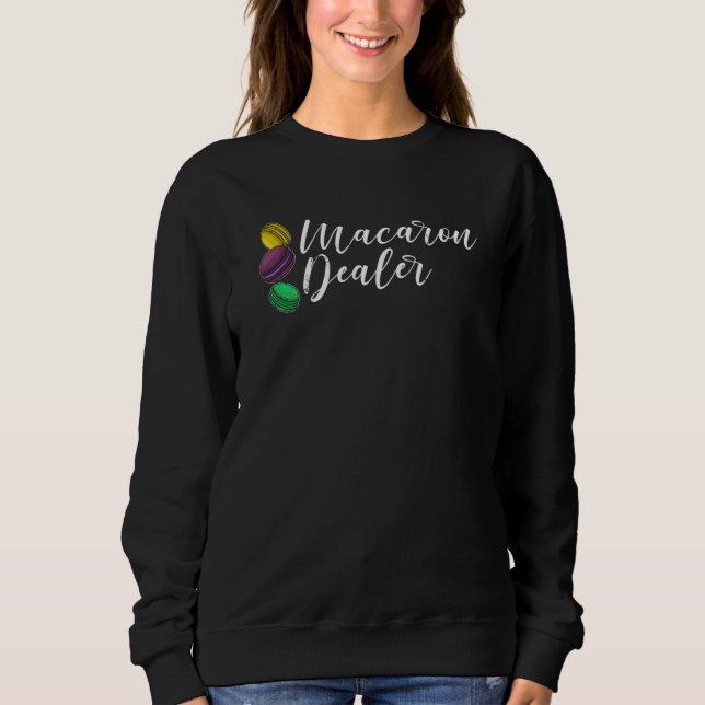 Macaroons recipes dessert Italy confectionery sayi Sweatshirt (Vorderseite)
