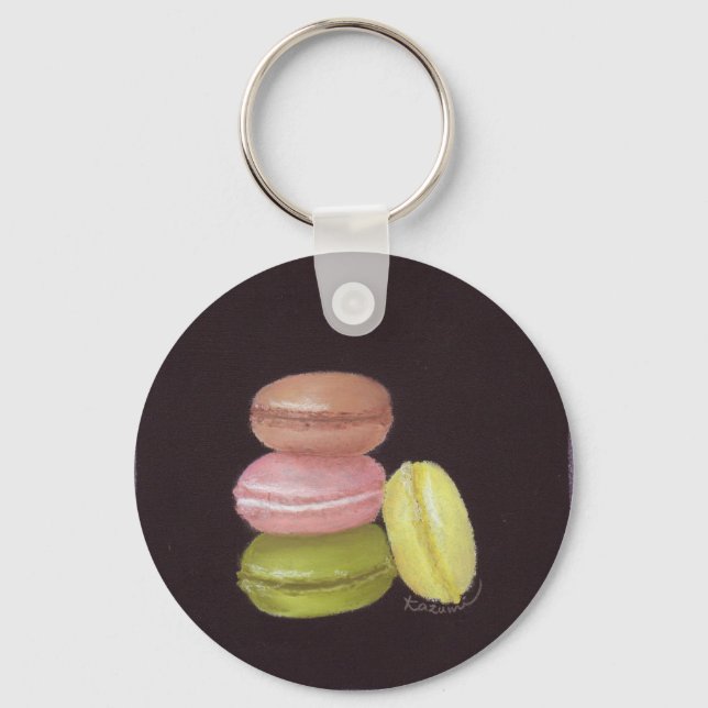 Macaroons-Schlüsselanhänger Schlüsselanhänger (Vorderseite)