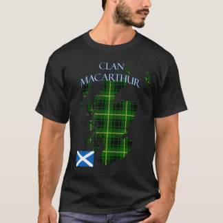 MacArthur Scottish Clan Tartan Scotland T-Shirt