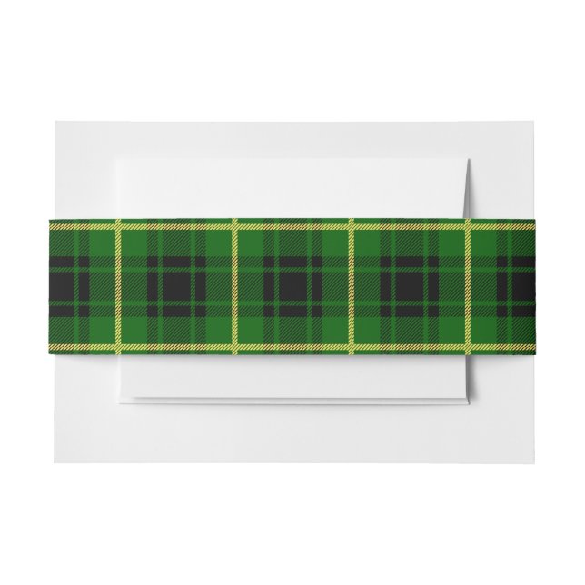 MacArthur Scottish Tartan Belly Band (Vorderseite Beispiel)