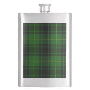 MacArthur-Tartan grüner Karo Flachmann
