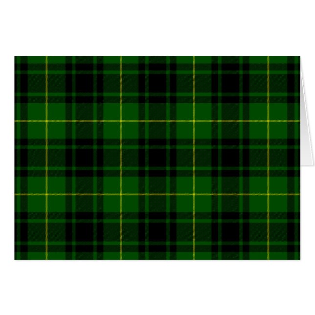 MacArthur Tartgrün kariert (Vorderseite (Horizontal))