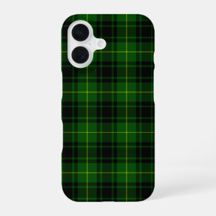 MacArthur Tartgrün kariert iPhone 16 Hülle