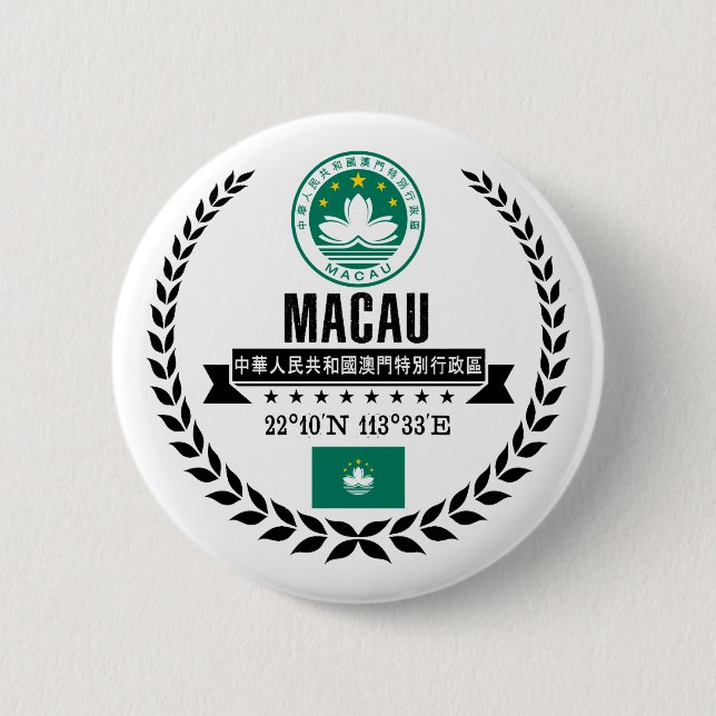 Macau Button (Vorderseite)
