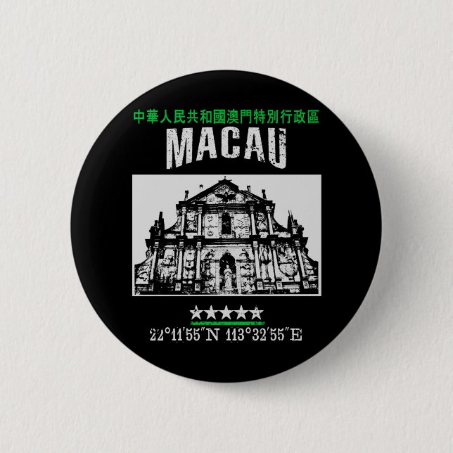 Macau Button (Vorderseite)