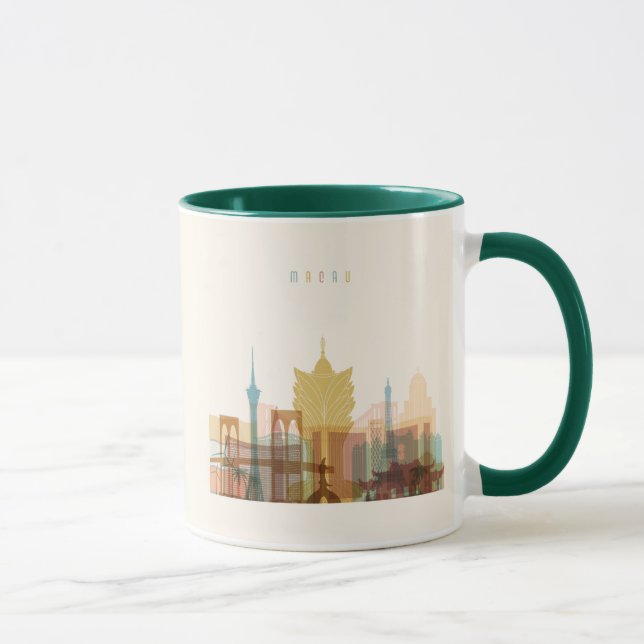 Macau, China| City Skyline Tasse (Rechts)