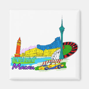 Macau - China.png Magnet