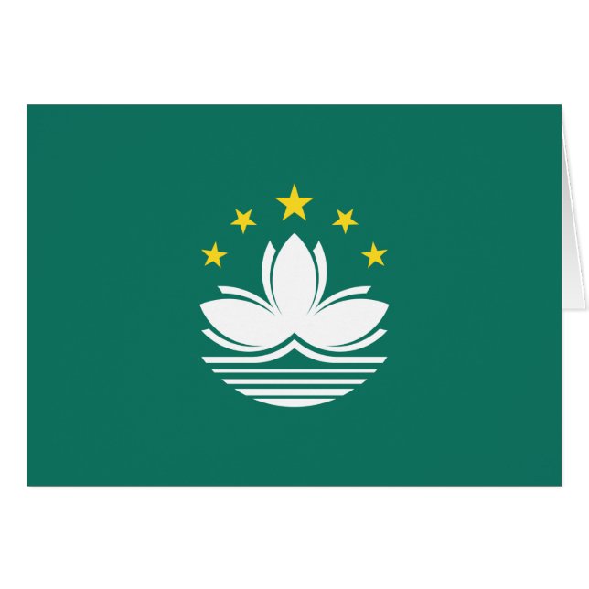 Macau-Flagge (Vorderseite (Horizontal))