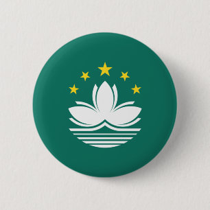 Macau-Flagge Button