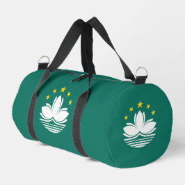 Macau-Flagge Duffle Bag
