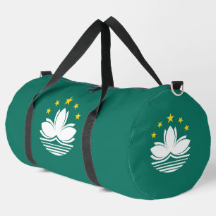 Macau-Flagge Duffle Bag