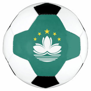 Macau-Flagge Fußball