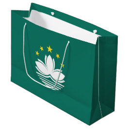 Macau-Flagge Große Geschenktüte