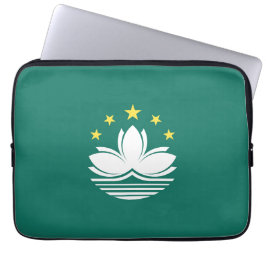 Macau-Flagge Laptopschutzhülle
