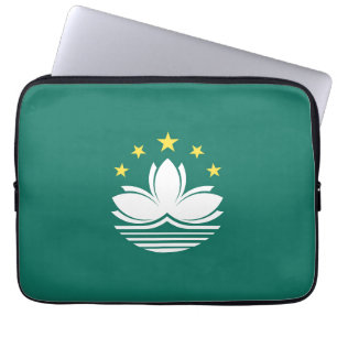 Macau-Flagge Laptopschutzhülle