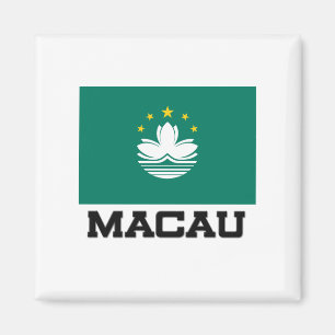 Macau-Flagge Magnet
