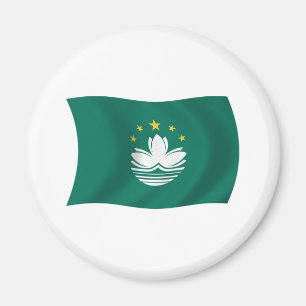 Macau-Flagge-Magnet Magnet