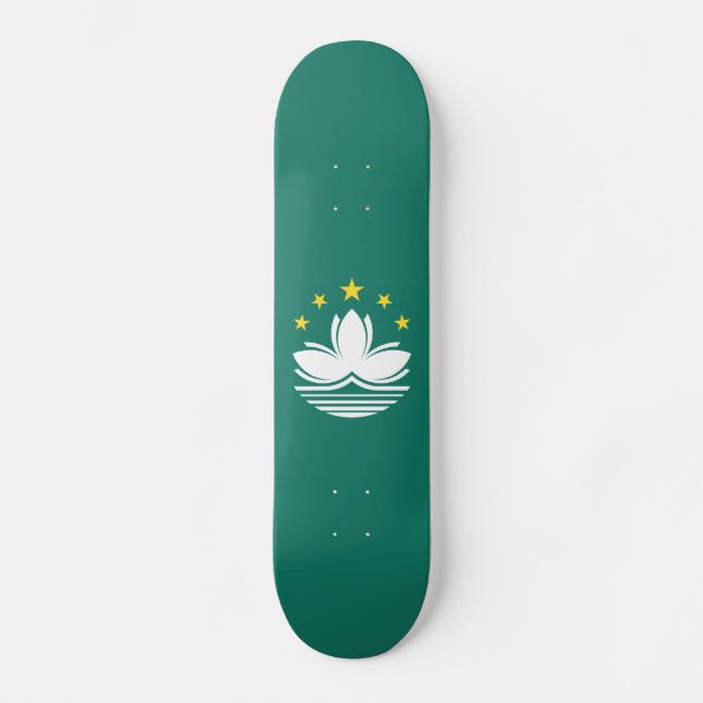 Macau-Flagge Skateboard (Vorderseite)
