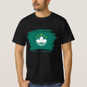 Macau-Flagge T-Shirt