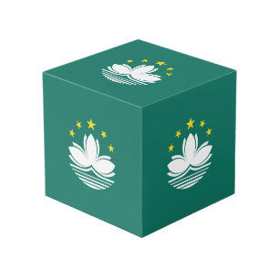 Macau-Flagge Würfel