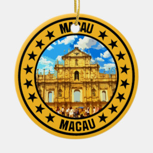 Macau Keramik Ornament