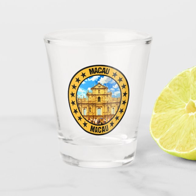 Macau Schnapsglas (Vorderseite)