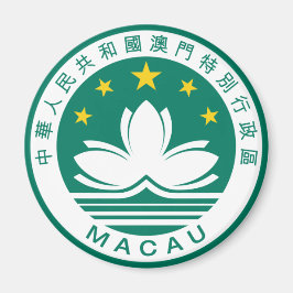 Macau Siegel Magnet