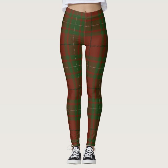 MacAulay Tartan-Clan kariert Leggings (Vorderseite)