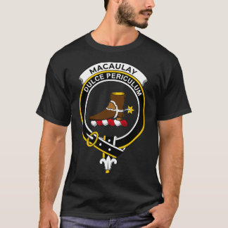 MacAulay Wappen Tartan Clan Scottish Clan 1 T-Shirt