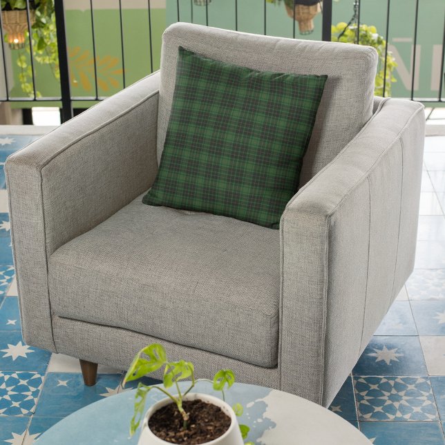 MacAuley Jagd Antiker Original Scottish Tartan Kissen (Von Creator hochgeladen)