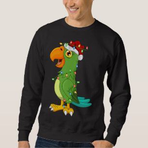 Macaw Bird Lover Xmas Weihnachtsmannmütze Macaw We Sweatshirt