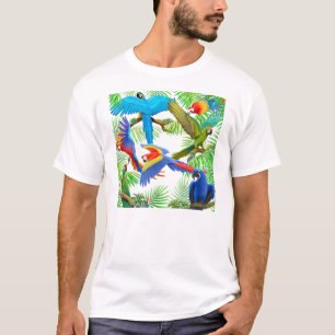 Macaw-Dschungel-T - Shirt