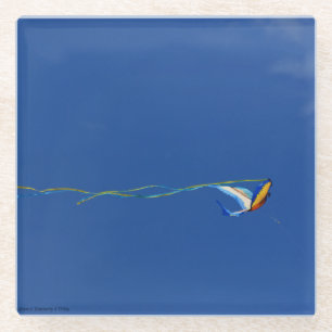 Macaw Kite Glasuntersetzer