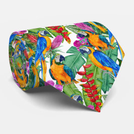 Macaw Neck White Krawatte