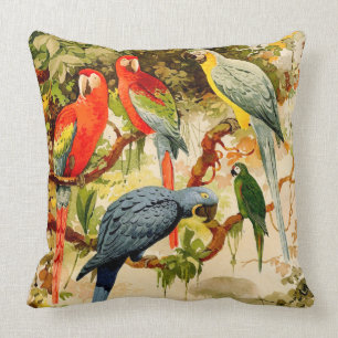 Macaw-Papageien-Vogel-Tier-Tier-Wurfs-Kissen Kissen