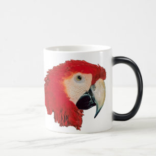 Macaw-Papageien-Vogel-verwandelnde Tasse