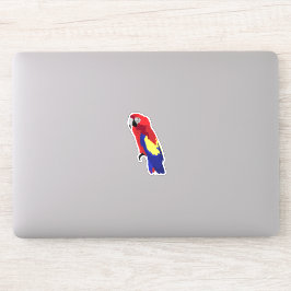 Macaw Parrot Notebook-Aufkleber Aufkleber