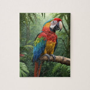 Macaw Parrot Puzzle