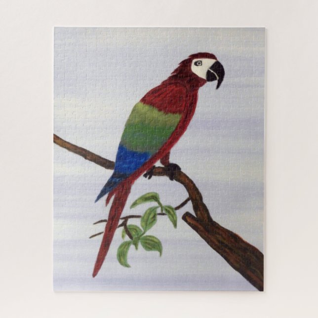 Macaw Parrot Puzzle (Vertikal)