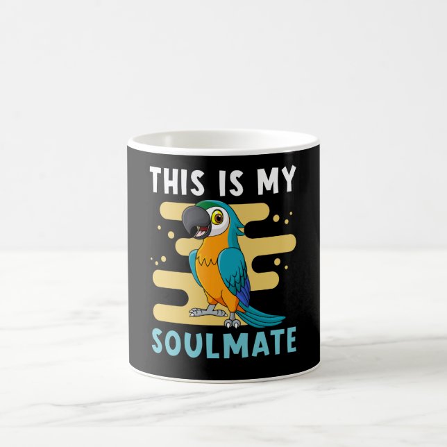 Macaw Parrot Soulmade Kaffeetasse (Mittel)