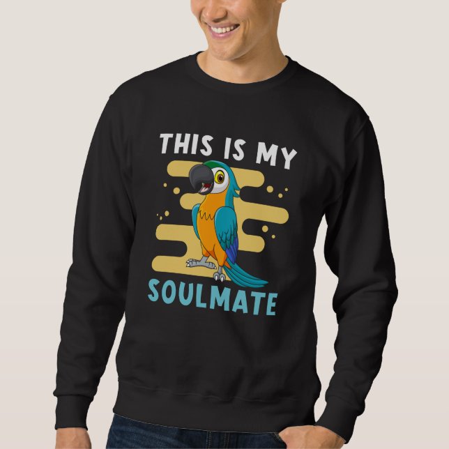 Macaw Parrot Soulmade Sweatshirt (Vorderseite)