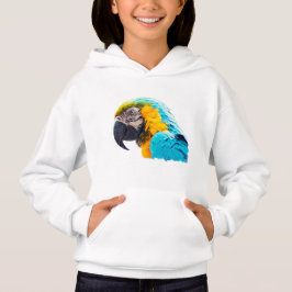Macaw-Portrait - Papageienfreunde Hoodie