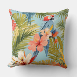 Macaw Tropical Solitude Kissen